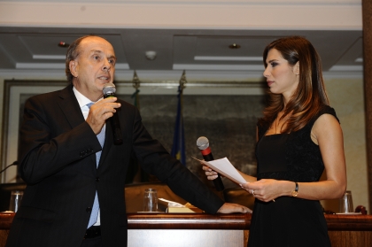 Umberto Paolucci e Veronica Maya